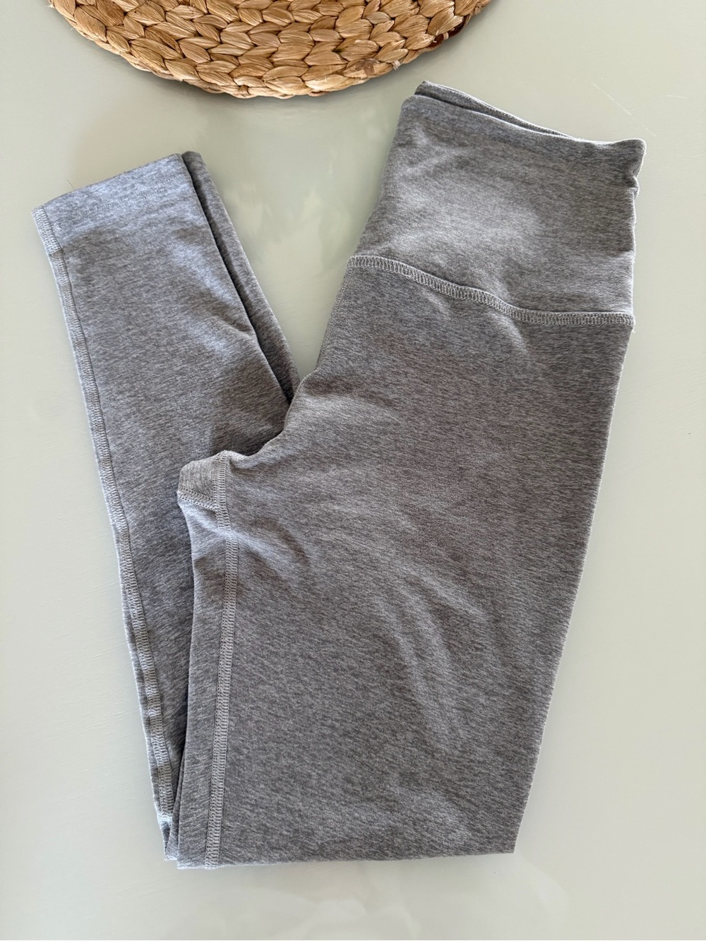 Beyond Yoga 7/8 Grey Stretch Leggings